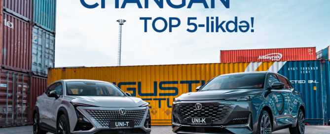 "Changan" Azərbaycanda Ən Çox Satılan Avtomobil Brendləri Arasında!